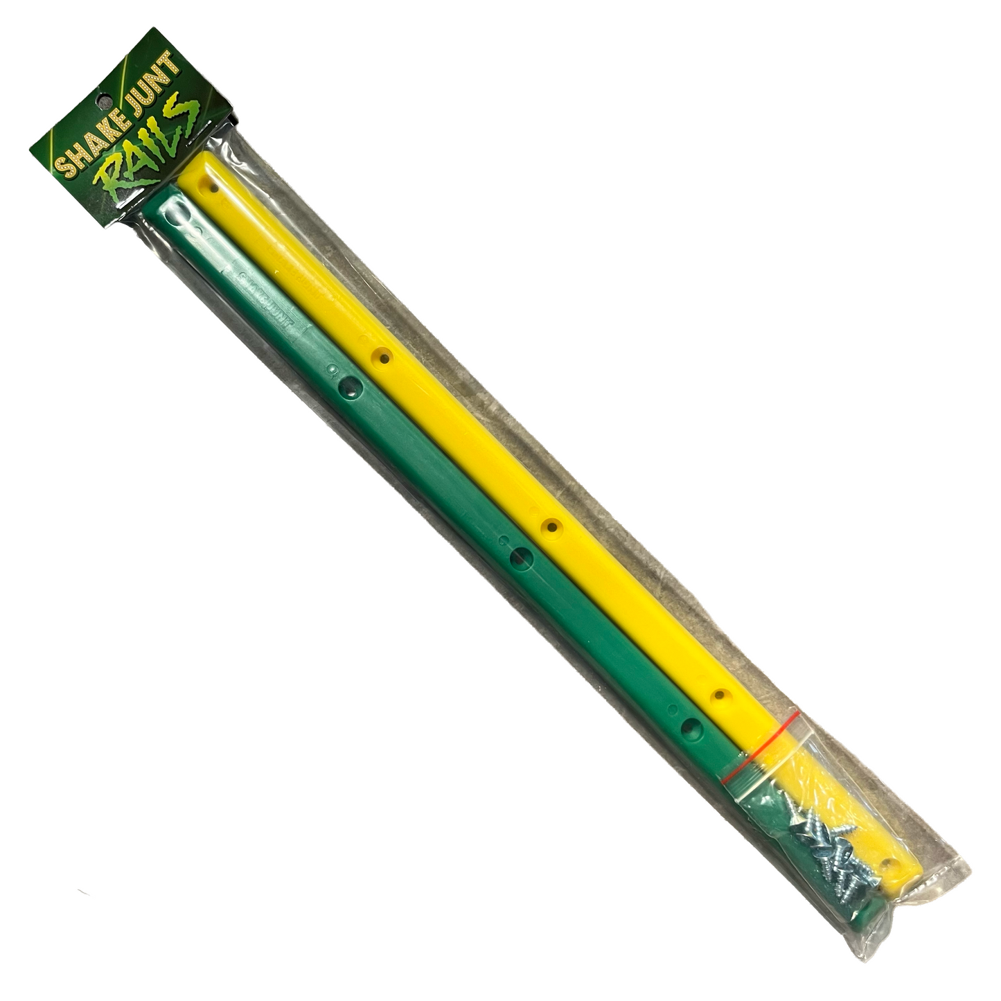 Shake Junt - Green & Yellow Skateboard Slider Rails