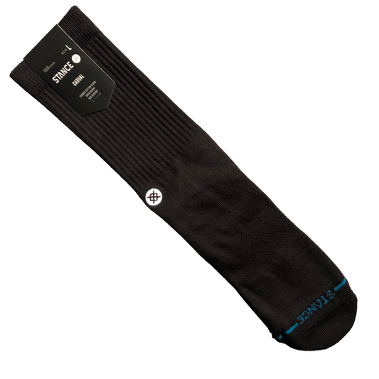 Stance Socks - Icon Crew Sock - Black / White
