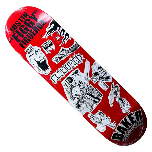 Baker Skateboards - Justin "Figgy" Figueroa Divine Evil Deck - 8.38"
