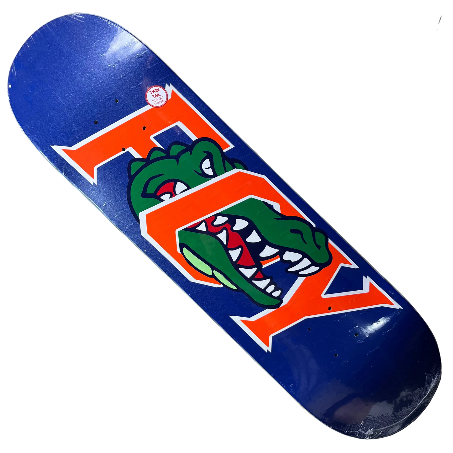 Deathwish Skateboards - Jamie Foy Gator Bue Twin Tail Deck - 8.5"