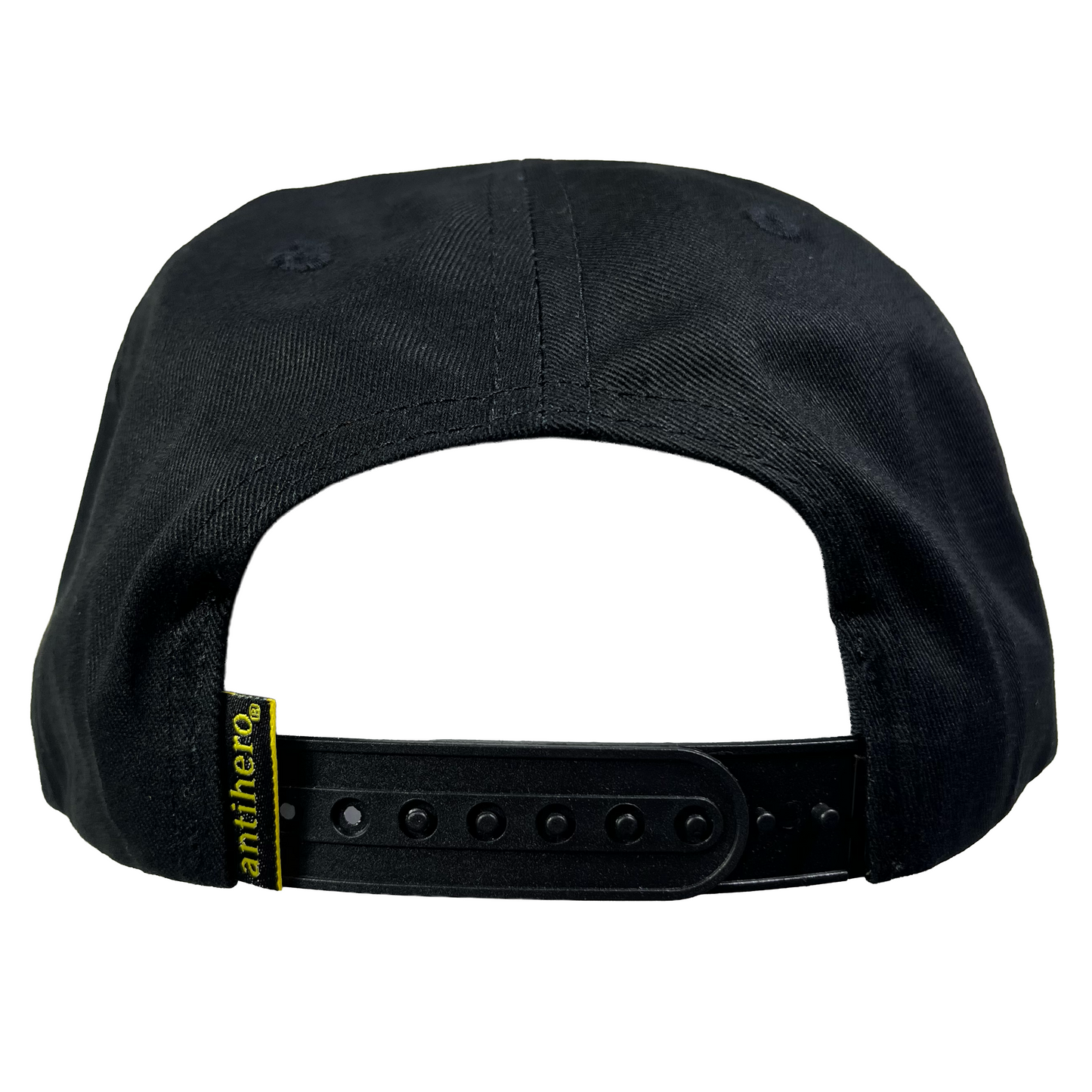 Anti-Hero Skateboards - Basic Eagle Snapback Hat - Black / Gold