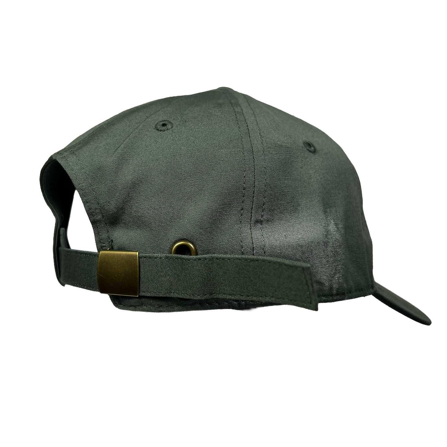 Block - Roots B Logo Strapback Dad Hat - Army Green/Brown