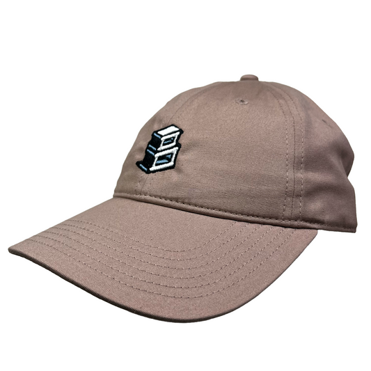 Block - Roots B Logo Strapback Dad Hat - Haze/Blue