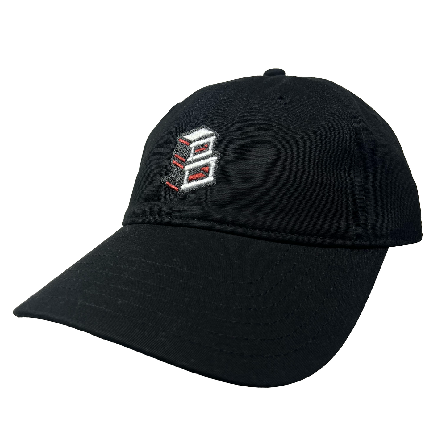 Block - Roots B Logo Strapback Dad Hat - Black/Green