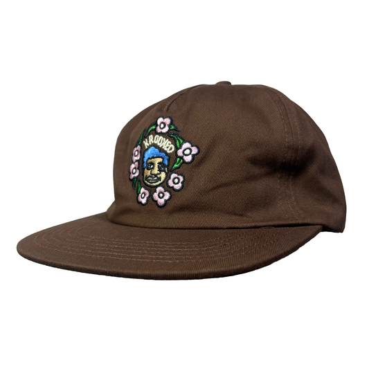 Krooked Skateboards - Sweatpants Redux Snapback Hat - Brown