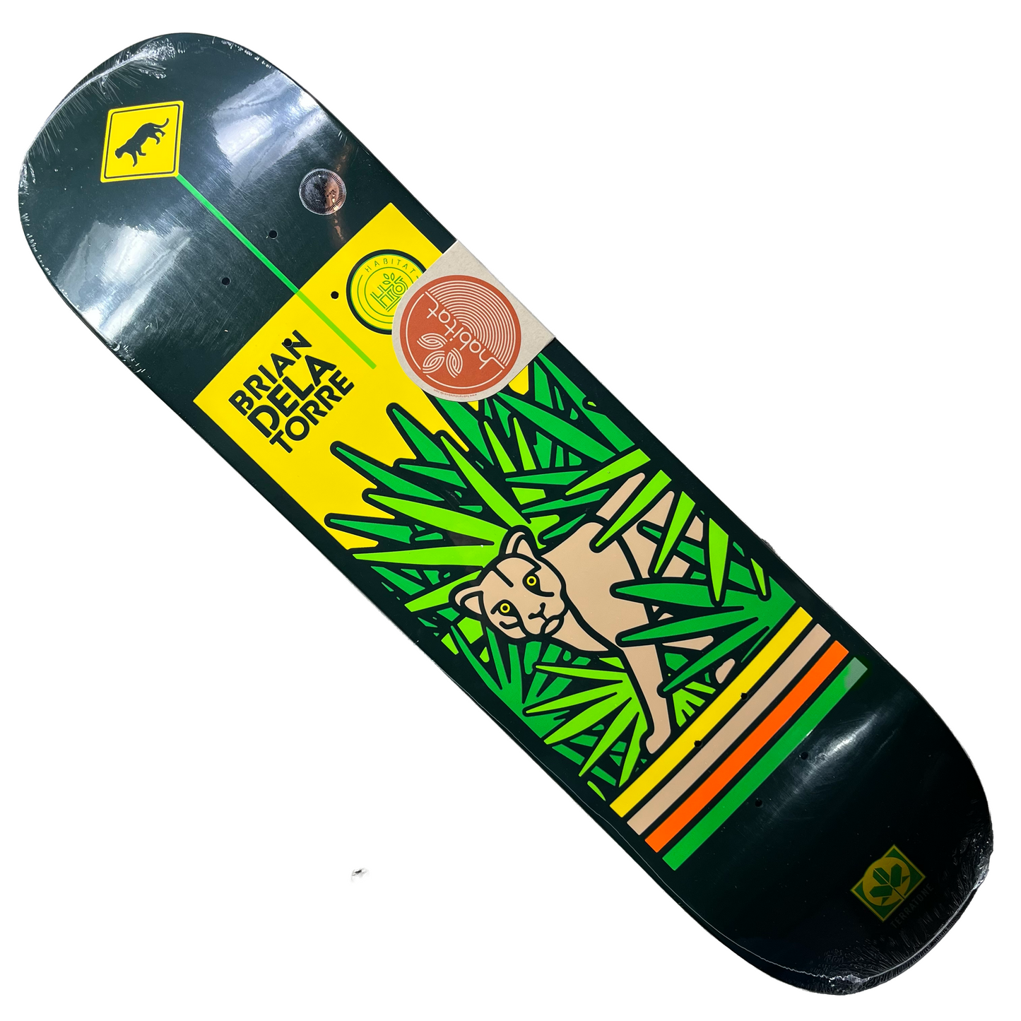 Habitat Skateboards - Brian Delatorre Panther Crossing Deck - 8.0"