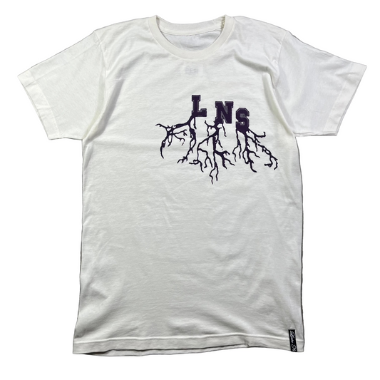 Late Nite Stars - LNS Roots T-Shirt - Off White