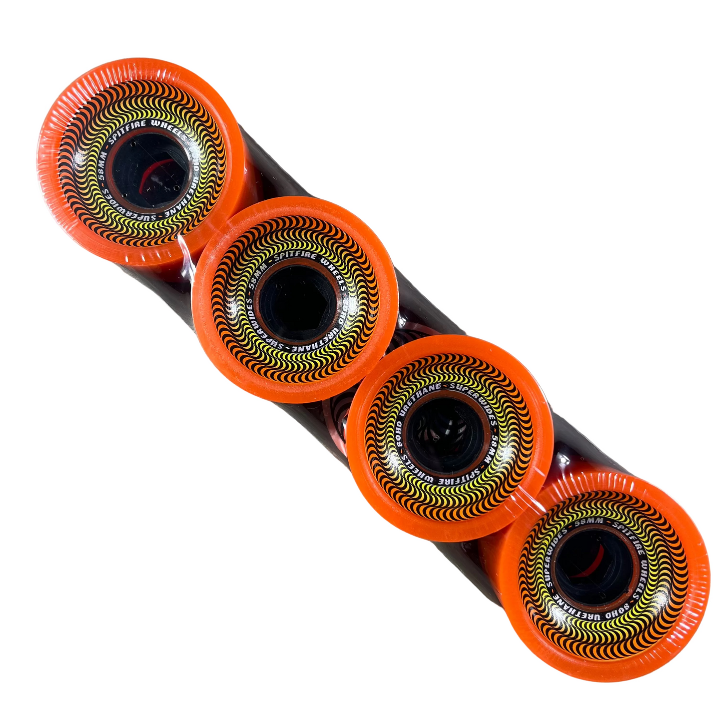 Spitfire Wheels - 80HD Superwides Wheel - Orange 58mm