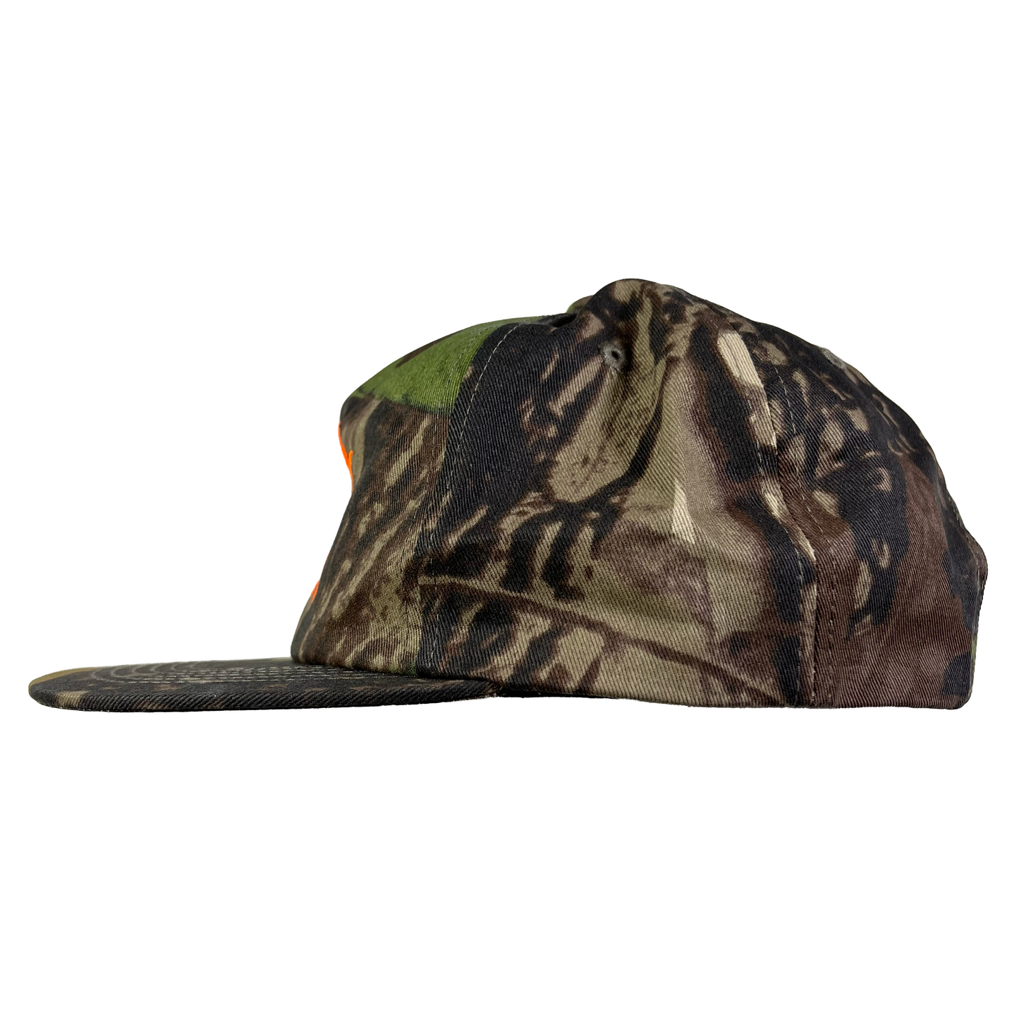 Metal Skateboards - Metal Logo Short Brim Pine Barrens Camo Snapback Hat