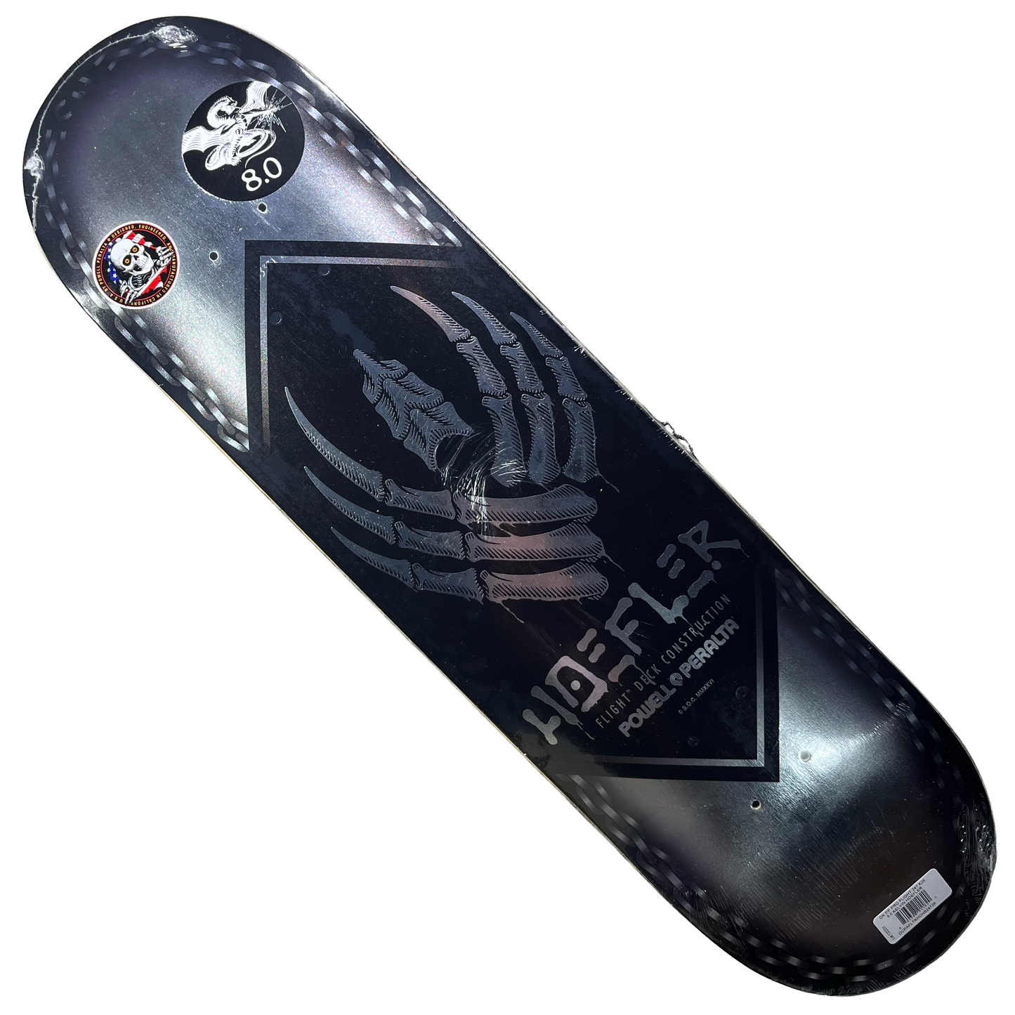 Powell Peralta - Kelvin Hoefler Chains Pro Flight Silver Foil Deck - 8.0"