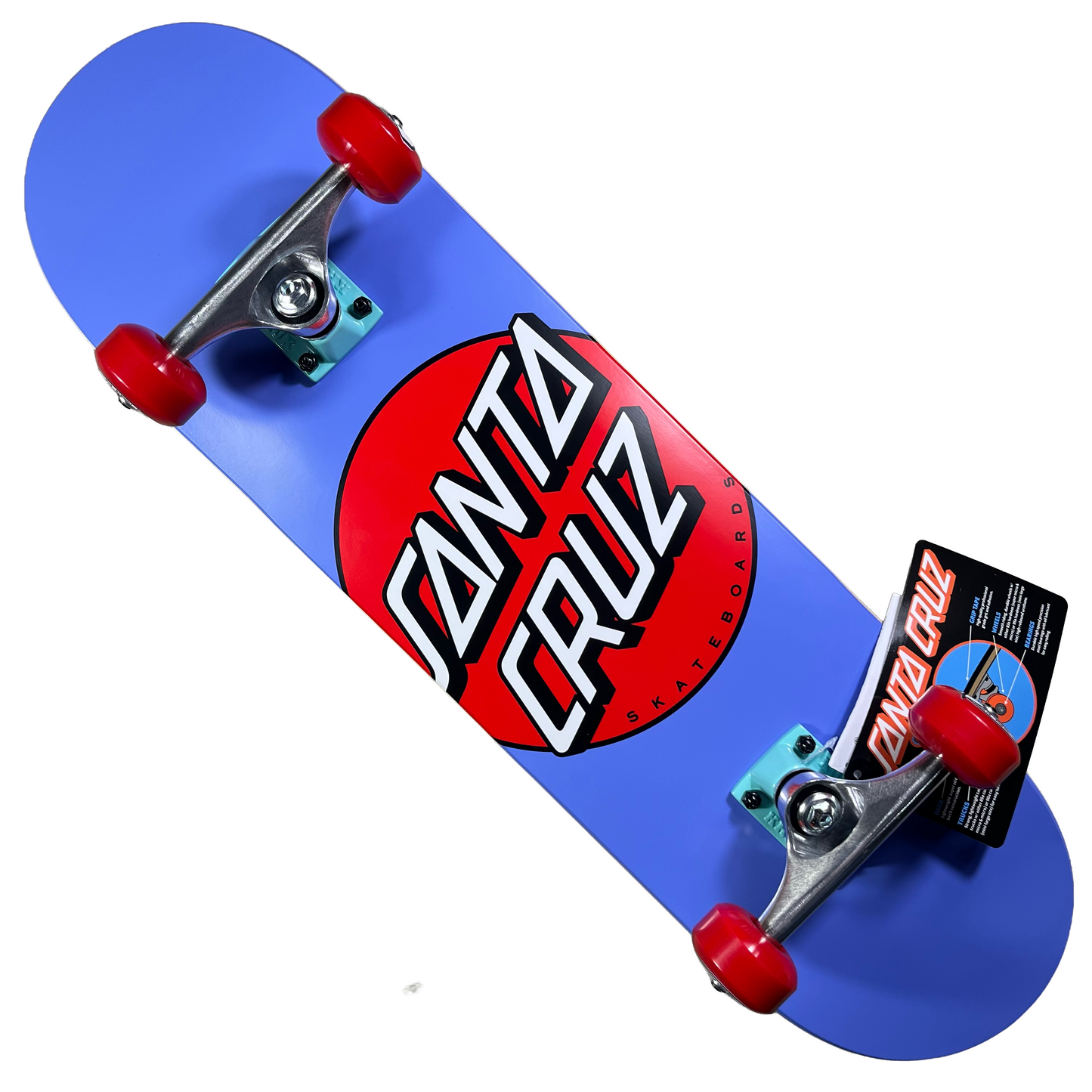 Santa Cruz Skateboards - Spotlight Dot Mini Complete Skateboard - 7.75"
