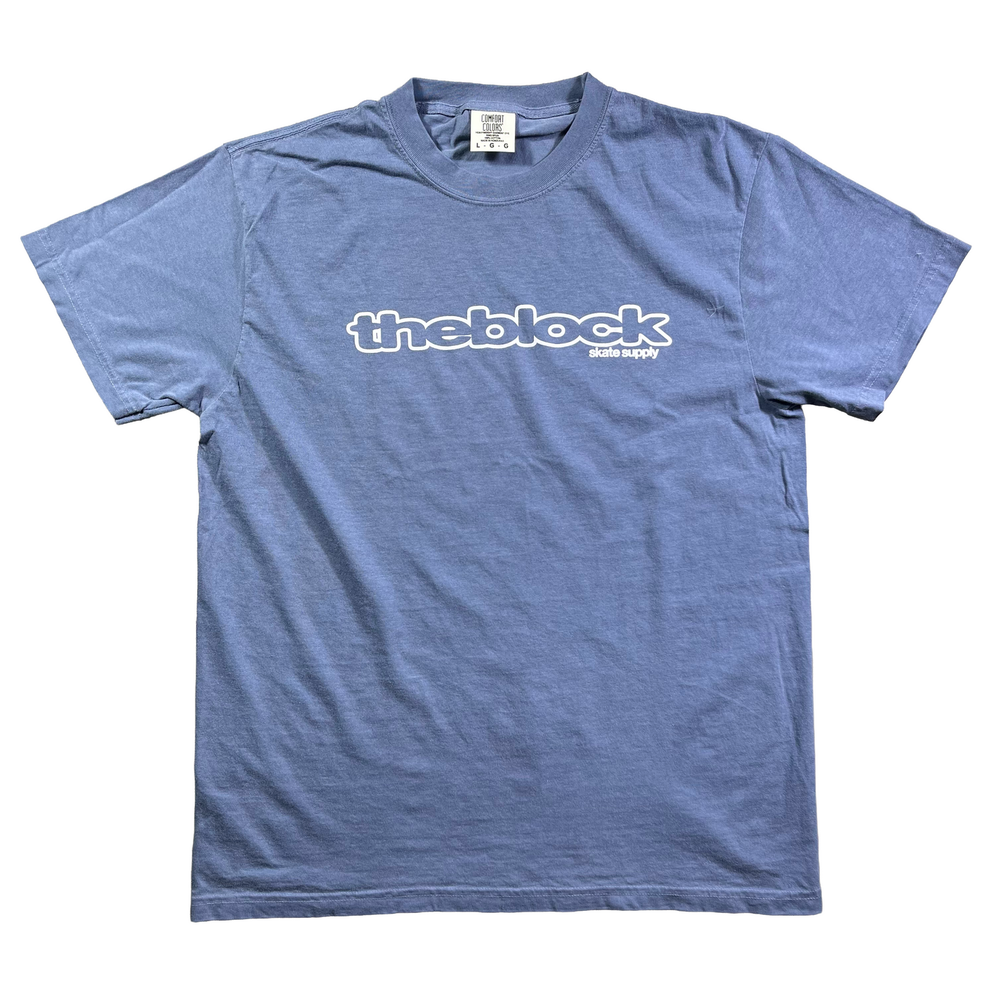 Block - Bold Logo T-Shirt - Blue
