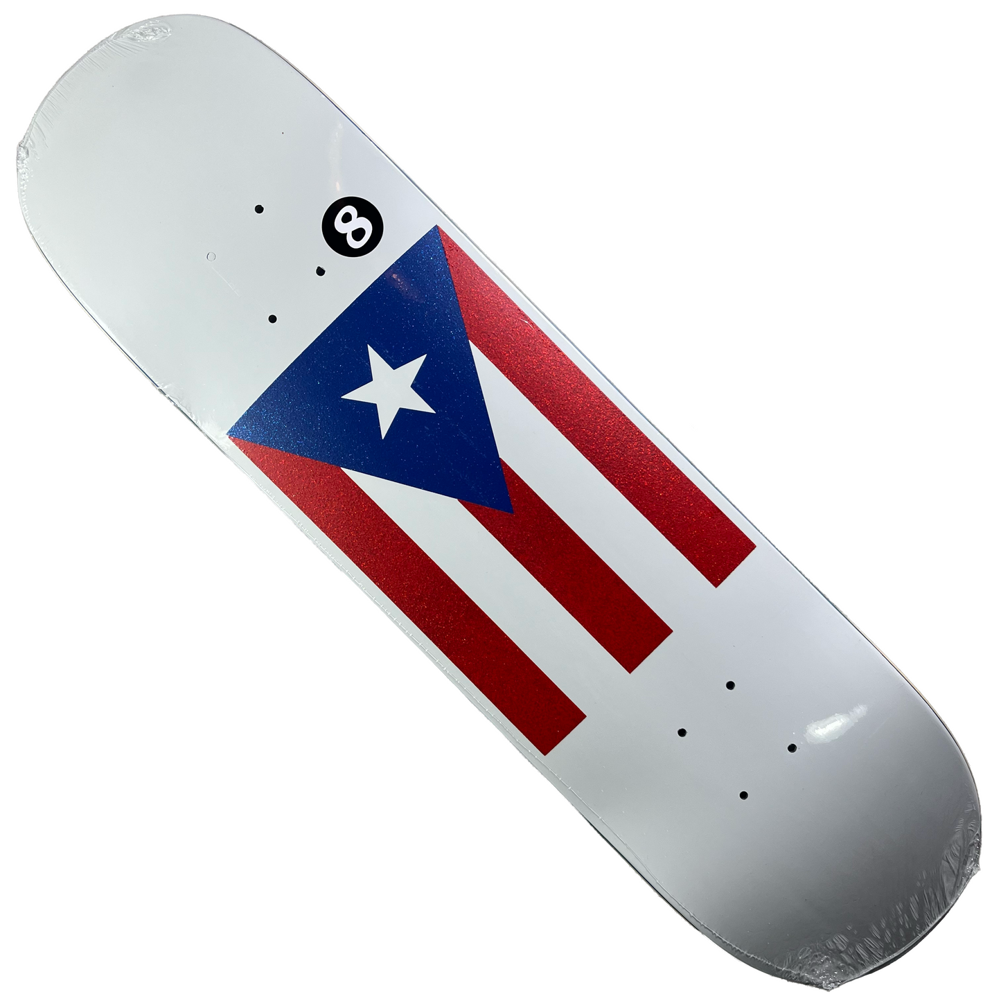 Hardbody Skateboards - PR Flag Deck - 8.0"