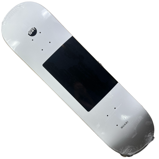Quasi Skateboards - Proto Team Deck - 8.25" White & Black