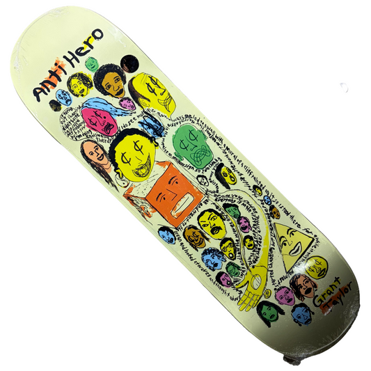 Anti-Hero Skateboards - Grant Taylor Expressions Deck - 8.5"