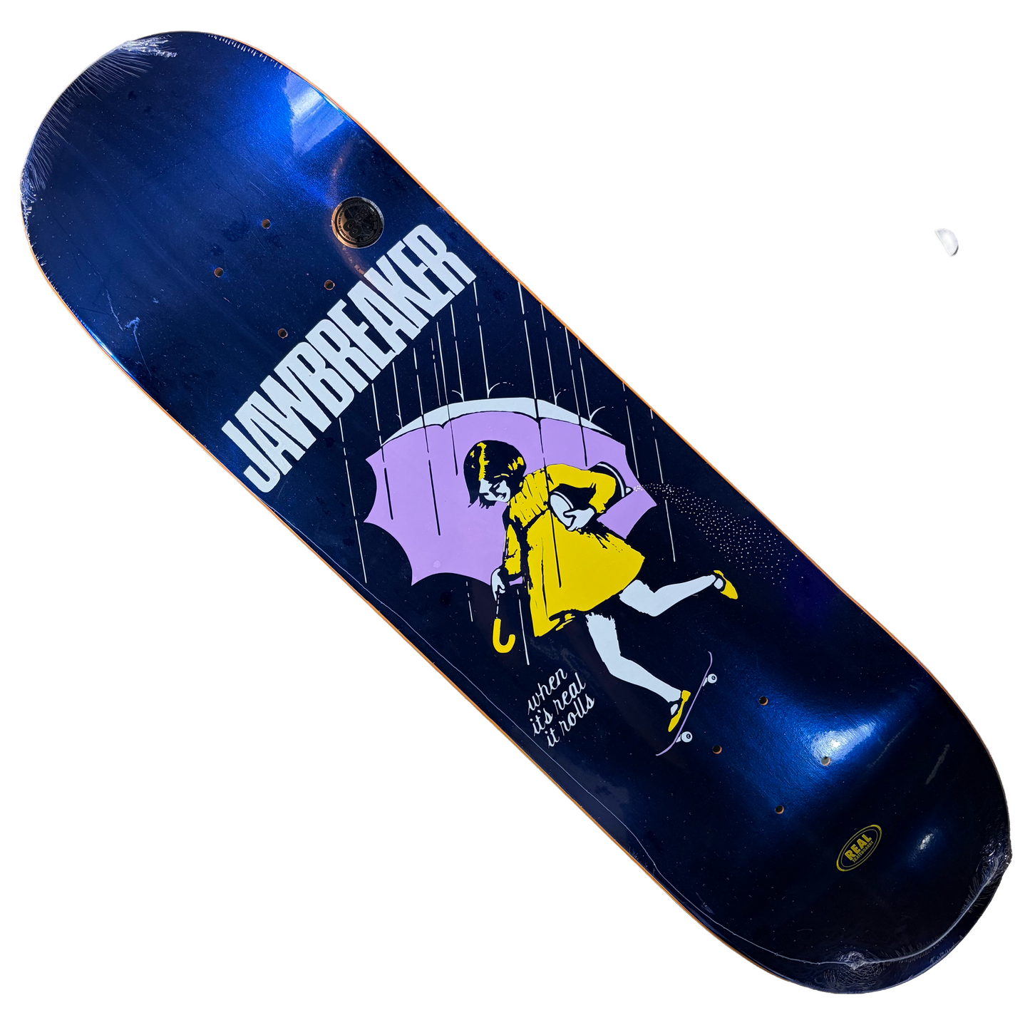 Real Skateboards - Jawbreaker Blue Foil Deck