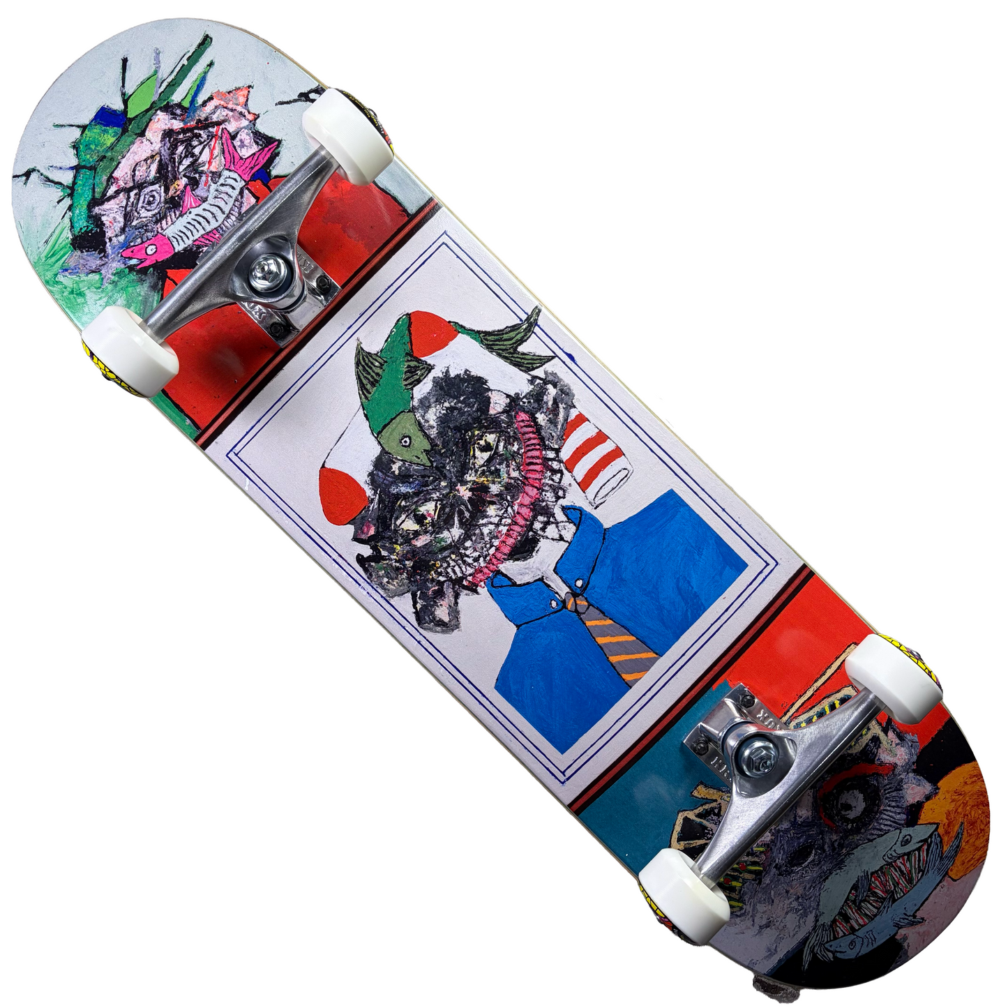 GX1000 - Sean Greene Faces #3 Complete Skateboard - 8.75"