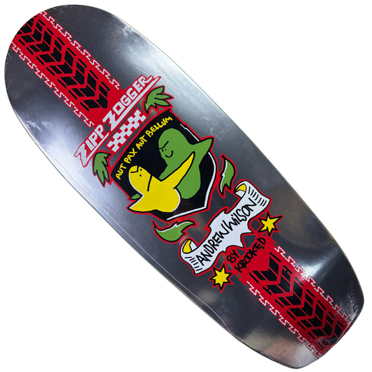 Krooked Skateboards - Andrew Wilson Zipp Zogger Deck - 10.75"
