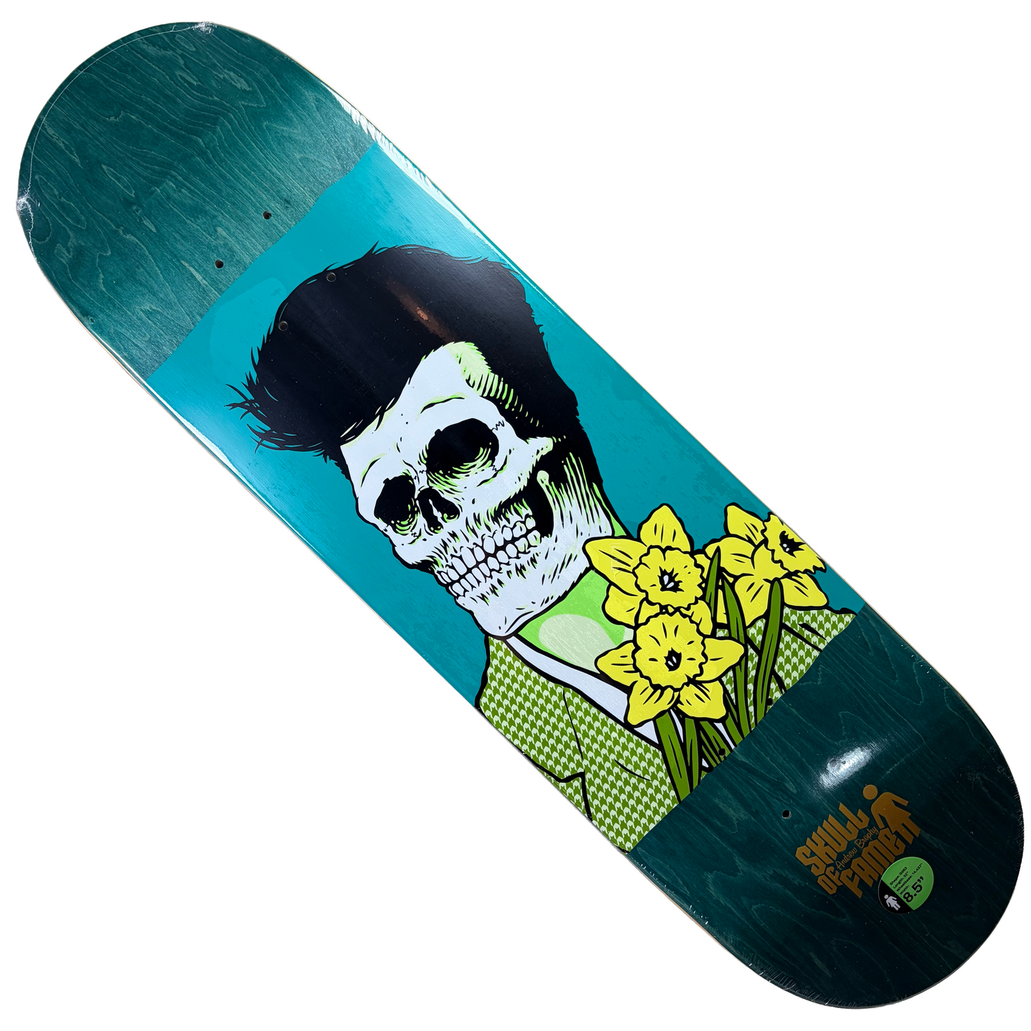 Girl Skateboards - Andrew Brophy Skull of Fame Steven Morrissey Deck - 8.5"