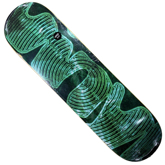 Vinyl Skateboards - Logo Green Deck - 8.25"