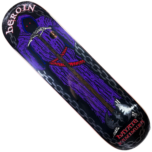 Heroin Skateboards - Hayate KO2 Axe Man Deck - 8.25"