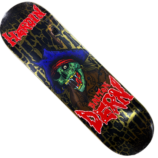 Heroin Skateboards - Dalton Dern KO2 Pirate Deck - 8.75"