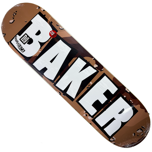 Baker Skateboards - Sammy Baca Brand Logo Camo Deck - 8.475"
