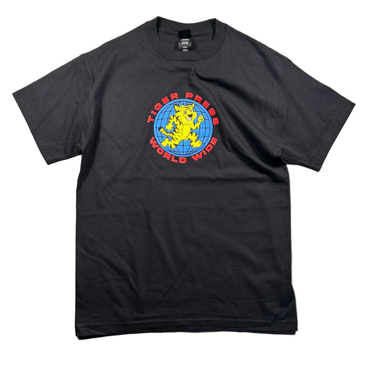 Tiger Press - Worldwide Tiger T-Shirt - Black