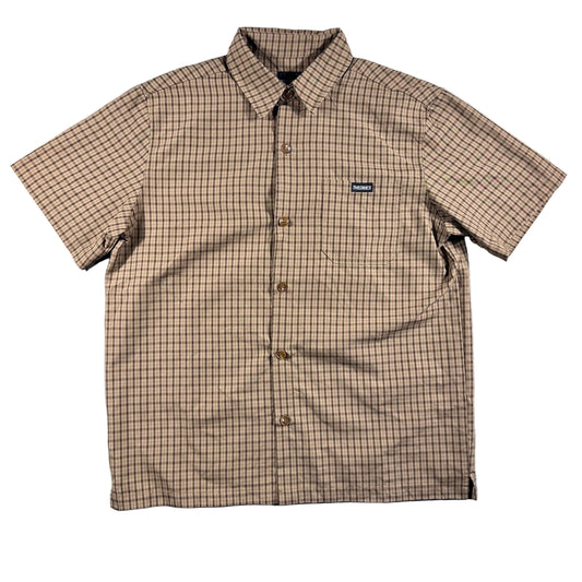 Theories - Avignon Flannel Button-Up Shirt - Caramel