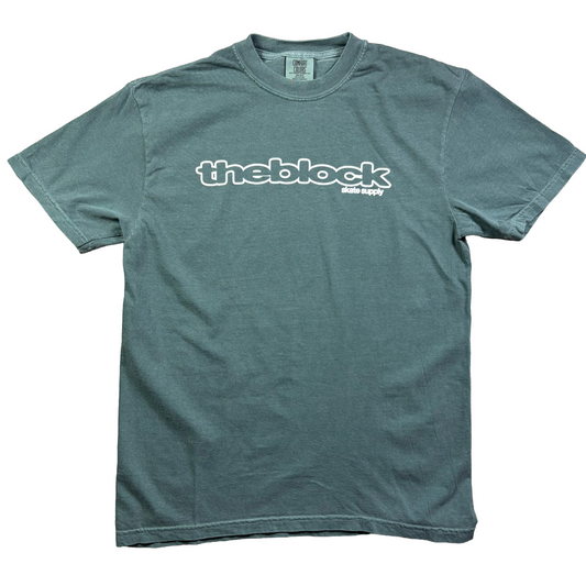 Block - Bold Logo T-Shirt - Green
