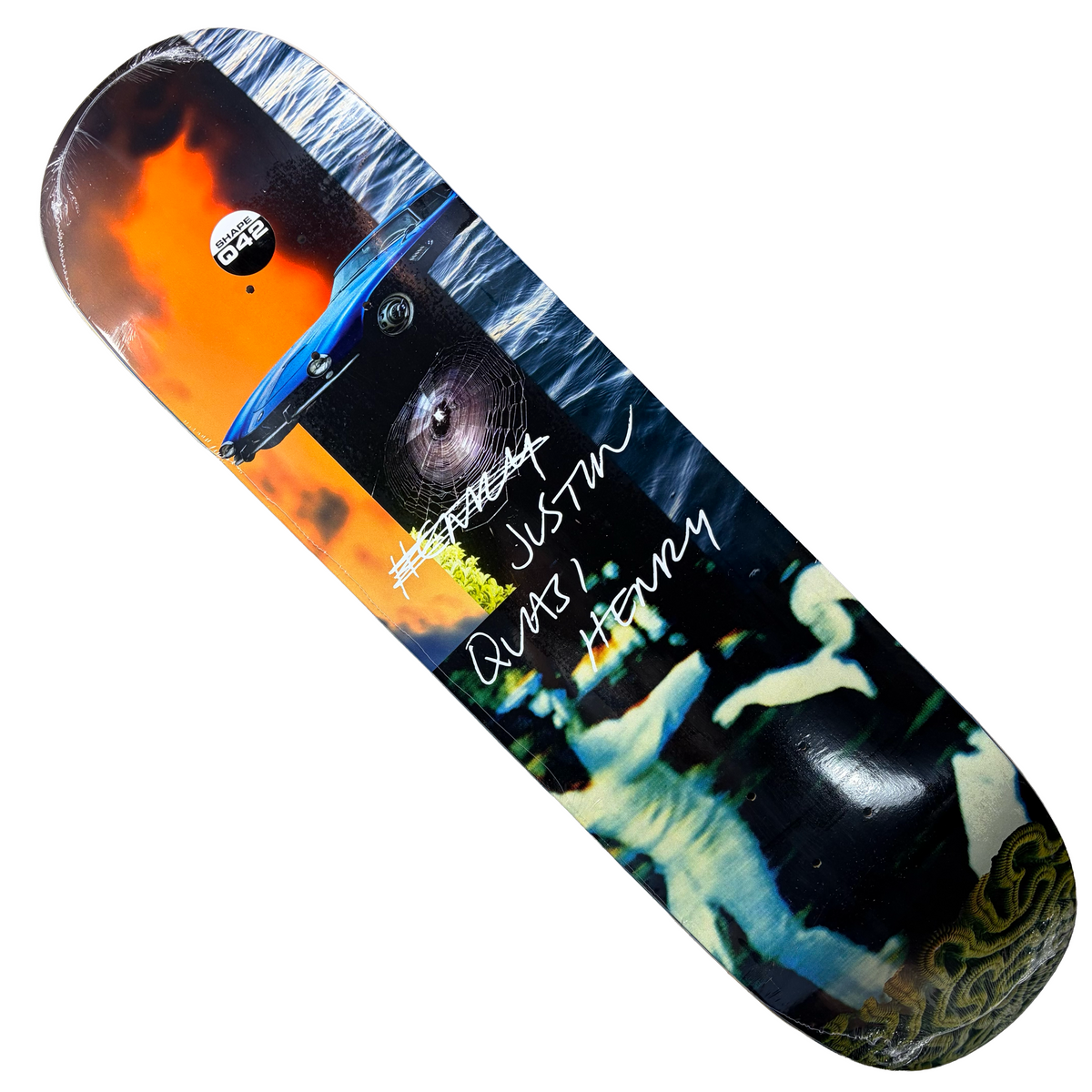 Quasi Skateboards - Justin Henry Autobahn Deck - 8.25"