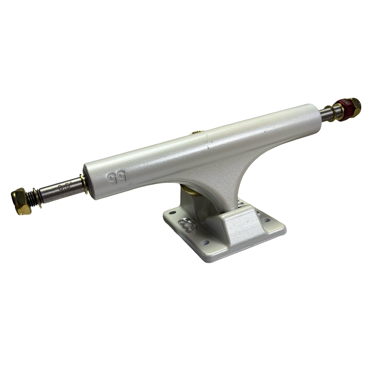 Ace Trucks - AF1 Satin White Truck w/ Gold Hardware