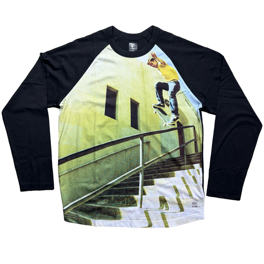 Vans - Atiba Skate Raglan Long Sleeve T-Shirt - Black