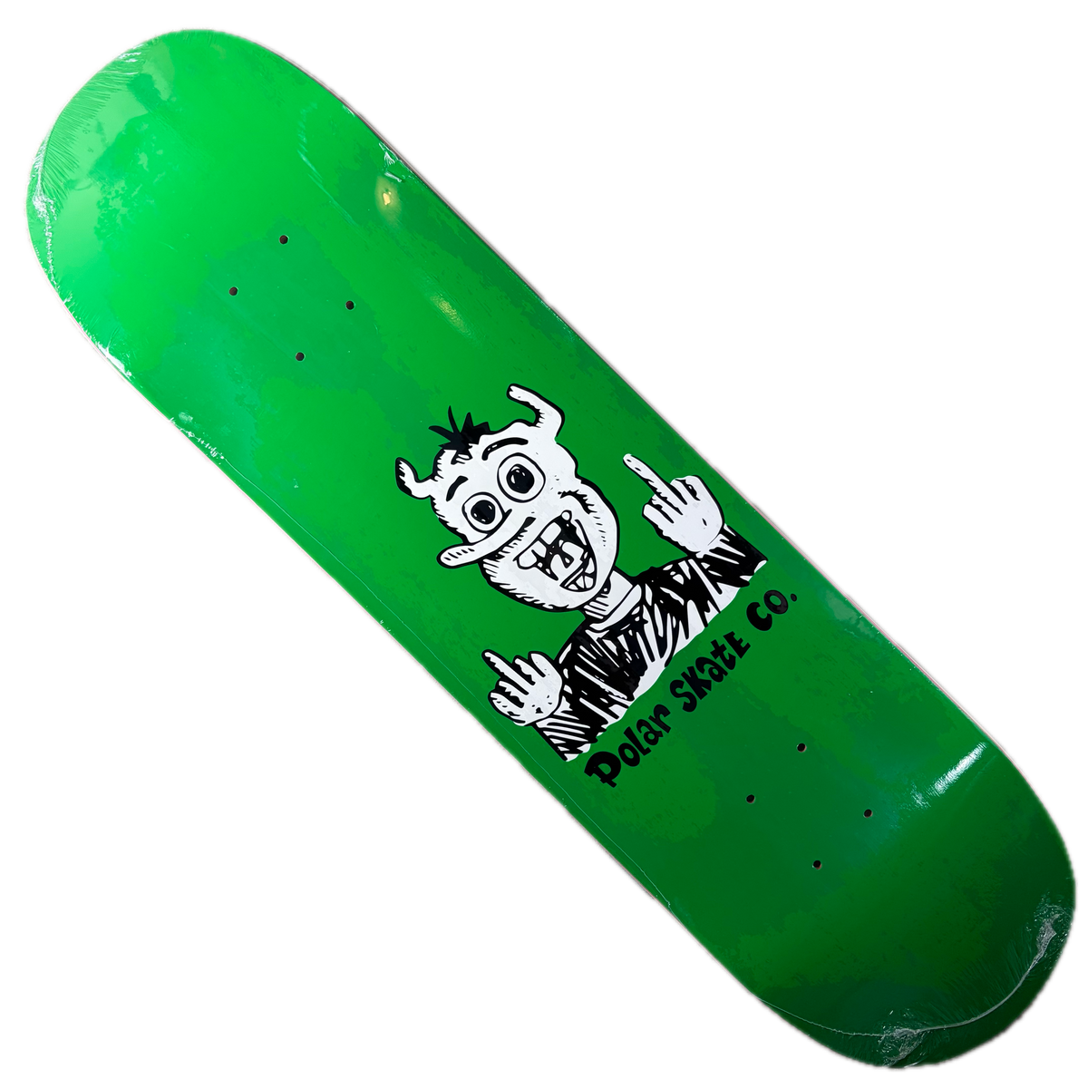 Polar Skate Co. - Up Yours! Team Deck - 8.0" Green
