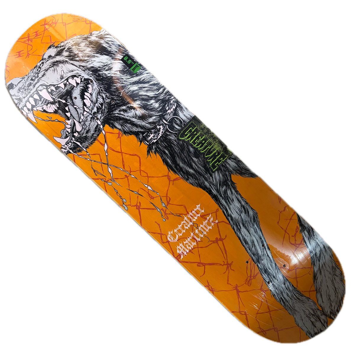 Creature Skateboards - Milton Martinez Guero Pro Deck - 8.6"