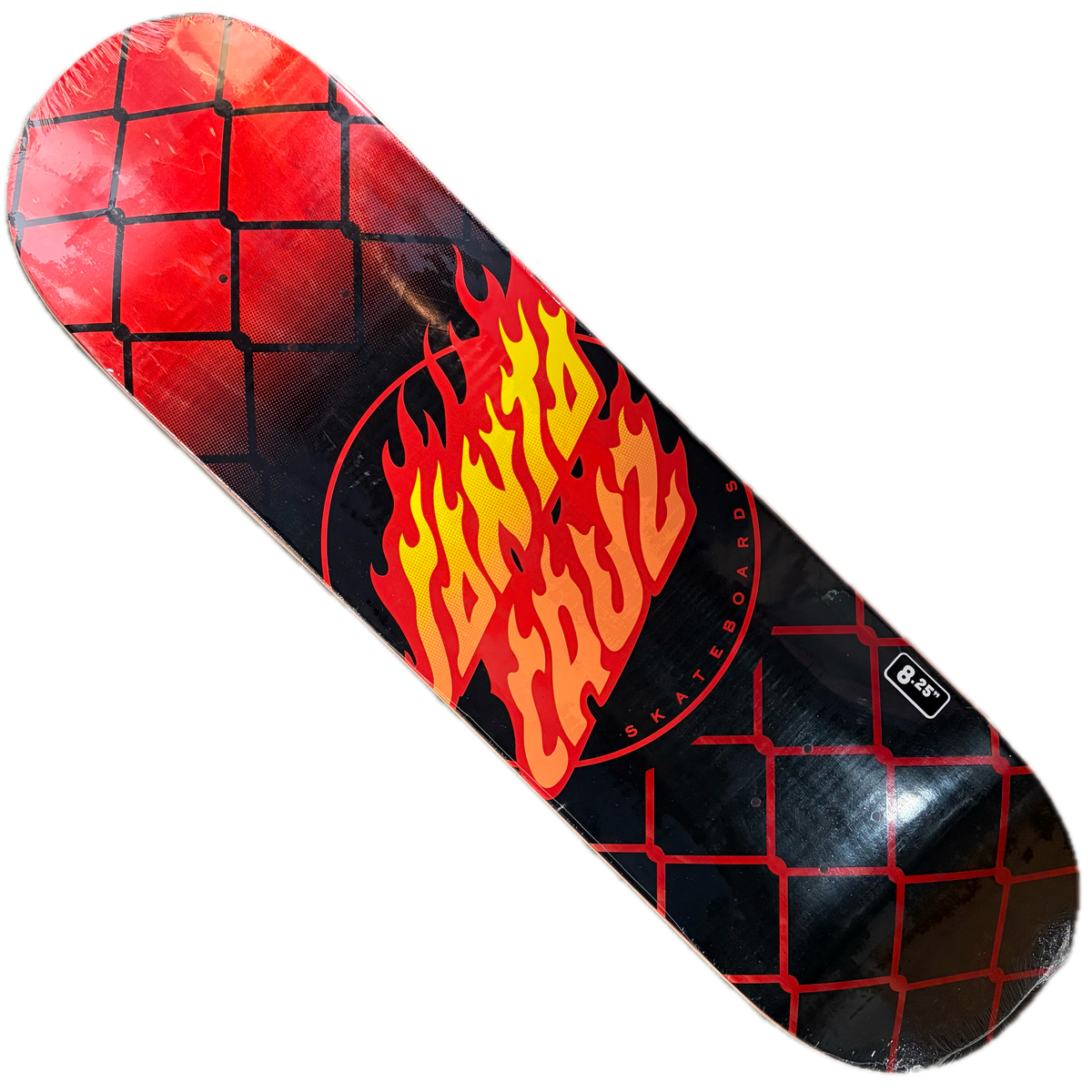 Santa Cruz Skateboards - Flame Dot Chain Deck - 8.25"