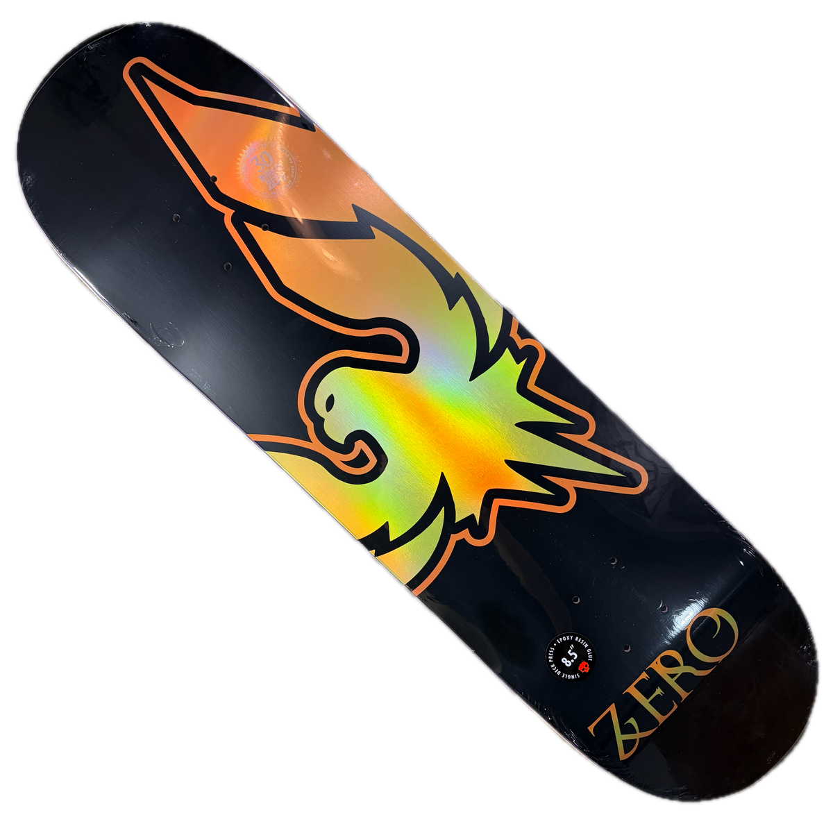 Zero Skateboards - Firebird 30 Year Anniversary Reissue Deck - 8.5"