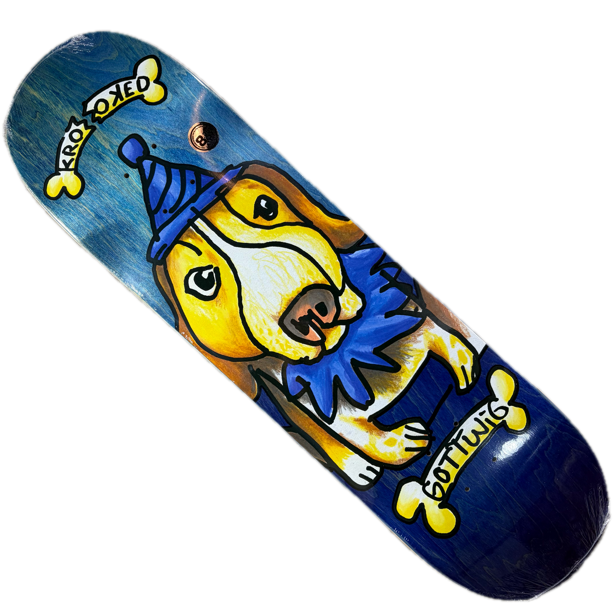 Krooked Skateboards - Matt Gottwig Blueberry Deck - 8.25"