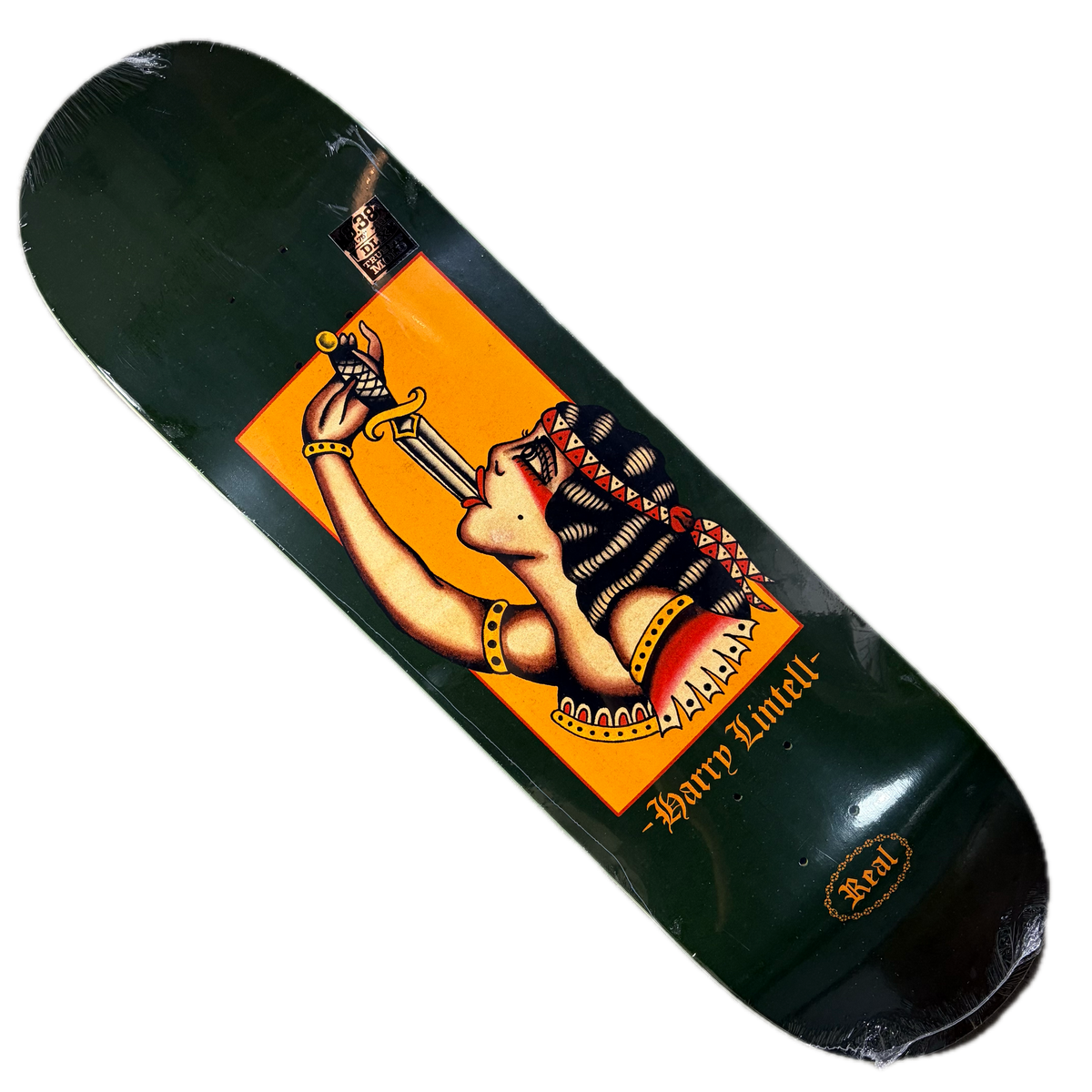 Real Skateboards - Harry Lintell Sword Swallower True Fit Deck - 8.38"
