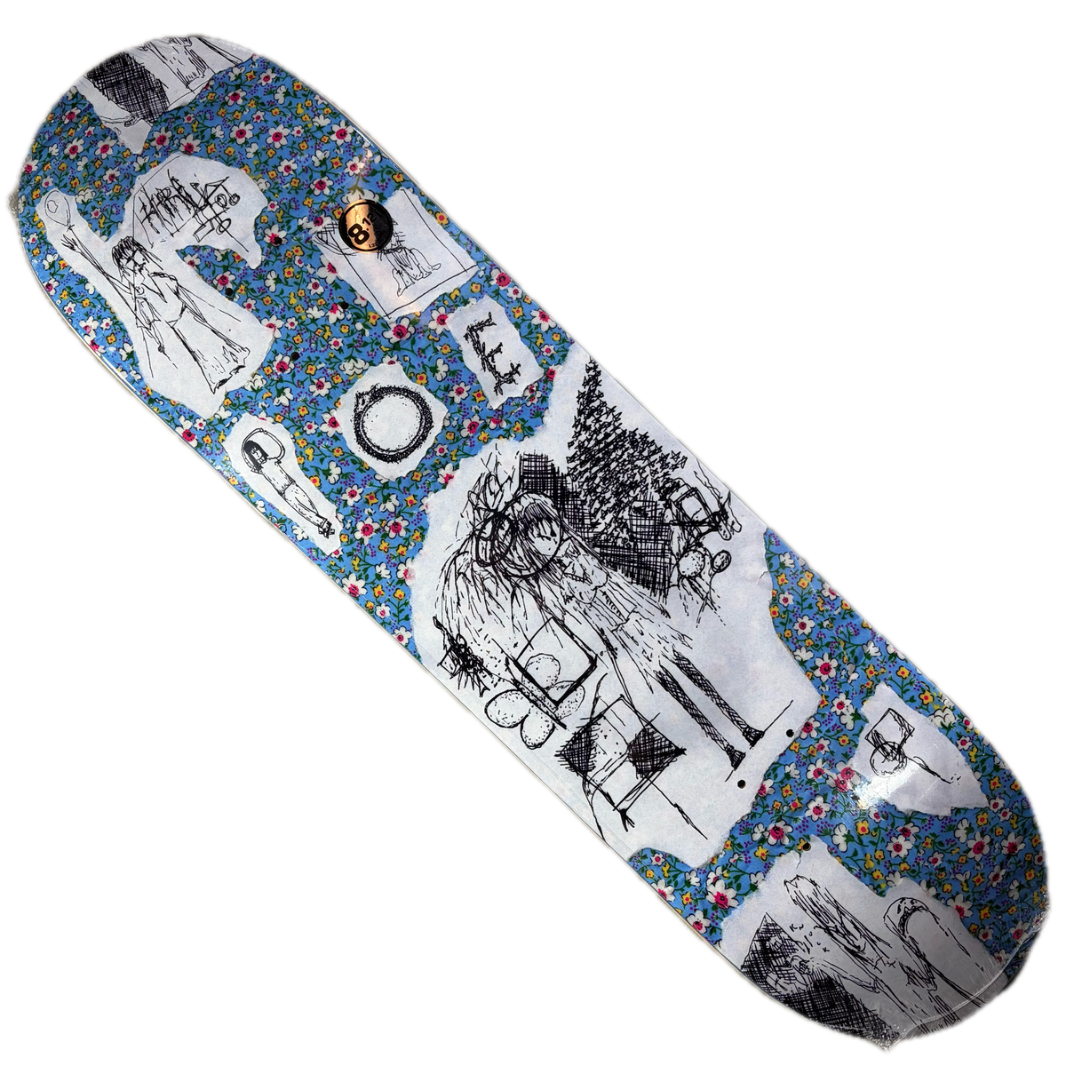 There Skateboards - Poe Pinson Flowerz Deck - 8.125"