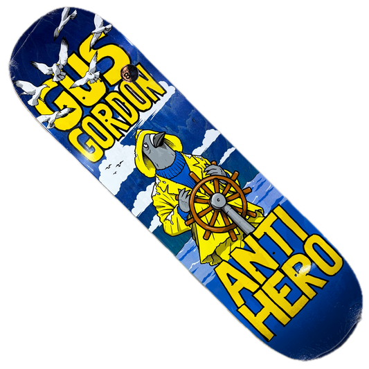 Anti-Hero Skateboards - Gus Gordon Fishstick Full SE Deck - 8.25"