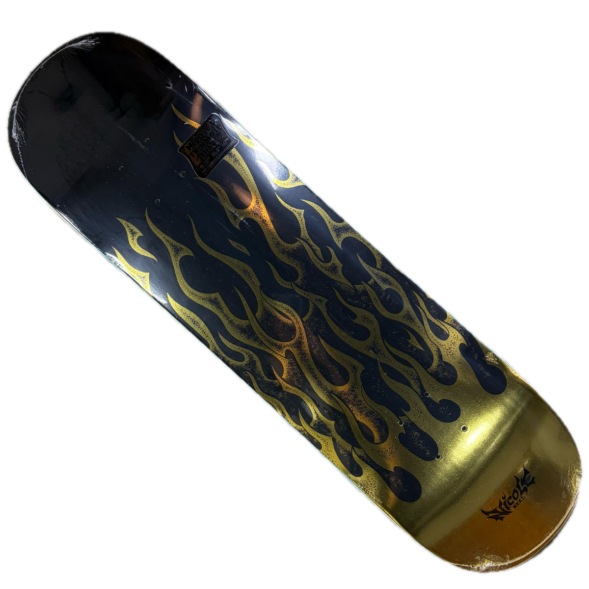 Real Skateboards - Nicole Hause Flames Redux Twin Nose Deck - 8.25"