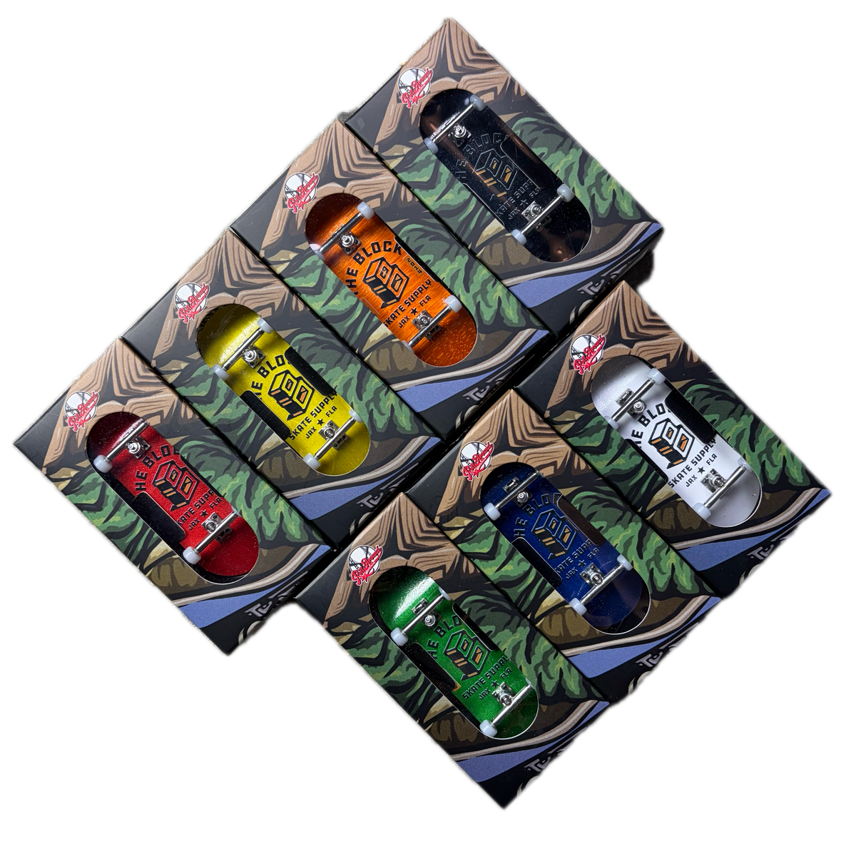 Block - Fingerboard - Assorted Colors