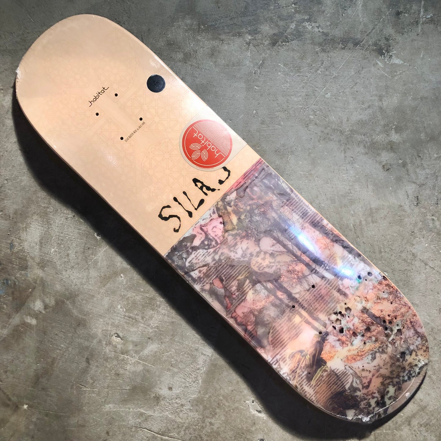 Habitat Skateboards - Silas Baxter-Neal Jazz Leeb Deck - 8.5"