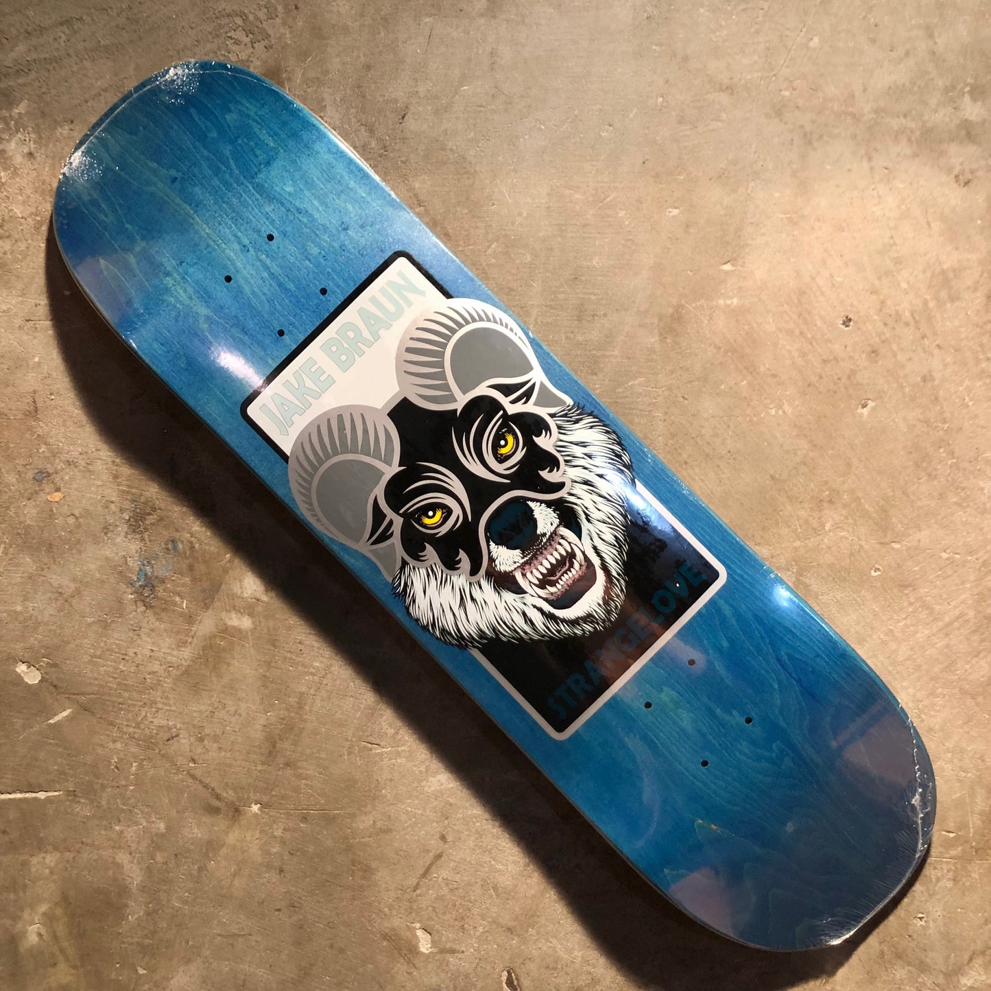 StrangeLove Skateboards - Jake Braun Icelandic Sheep Wolf Deck - 8.25"