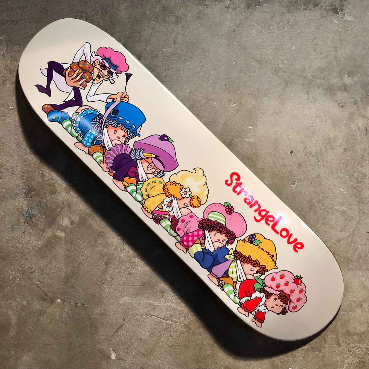 StrangeLove Skateboards - Fruitcake Caterpillar Deck - 8.5"