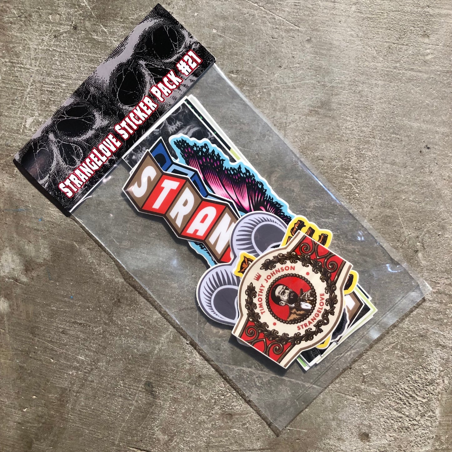 StrangeLove Skateboards - Sticker Pack 21