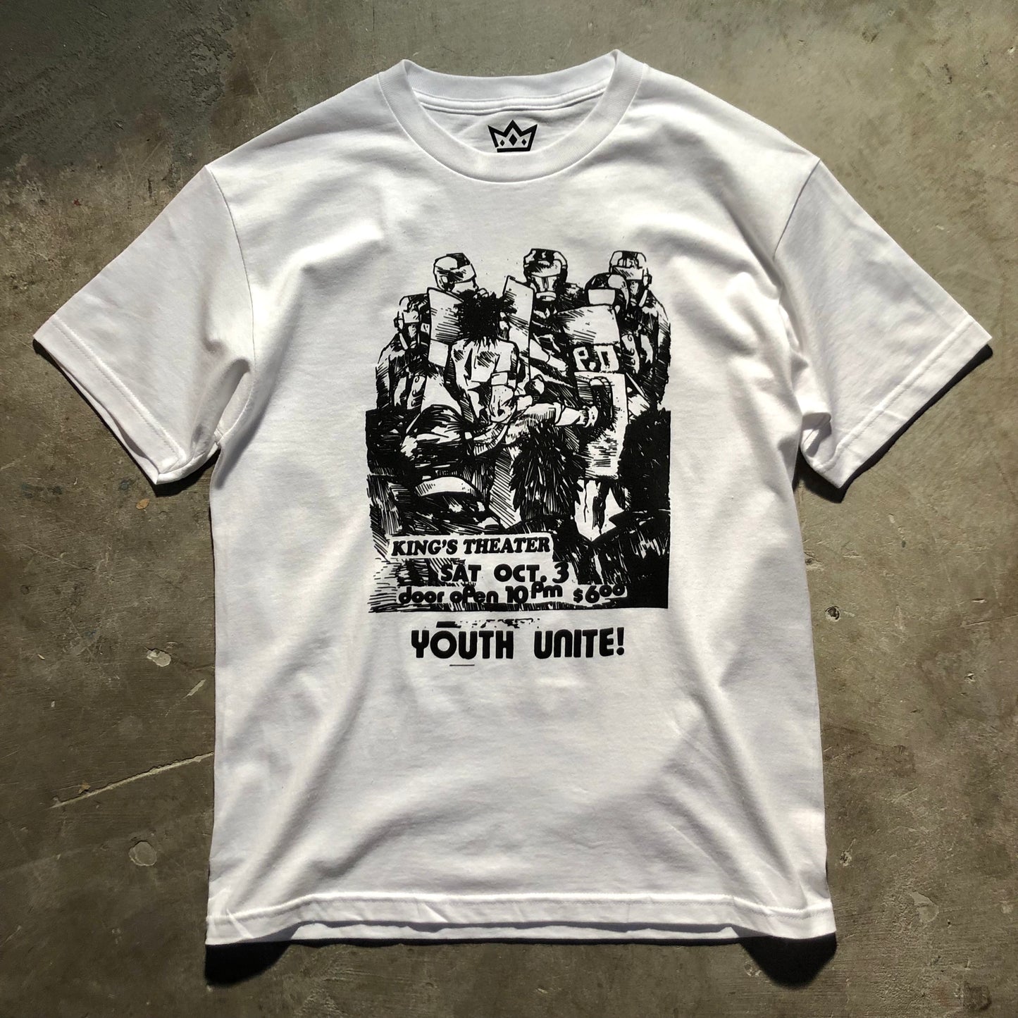 King Skateboards - Youth Unite Tee - White