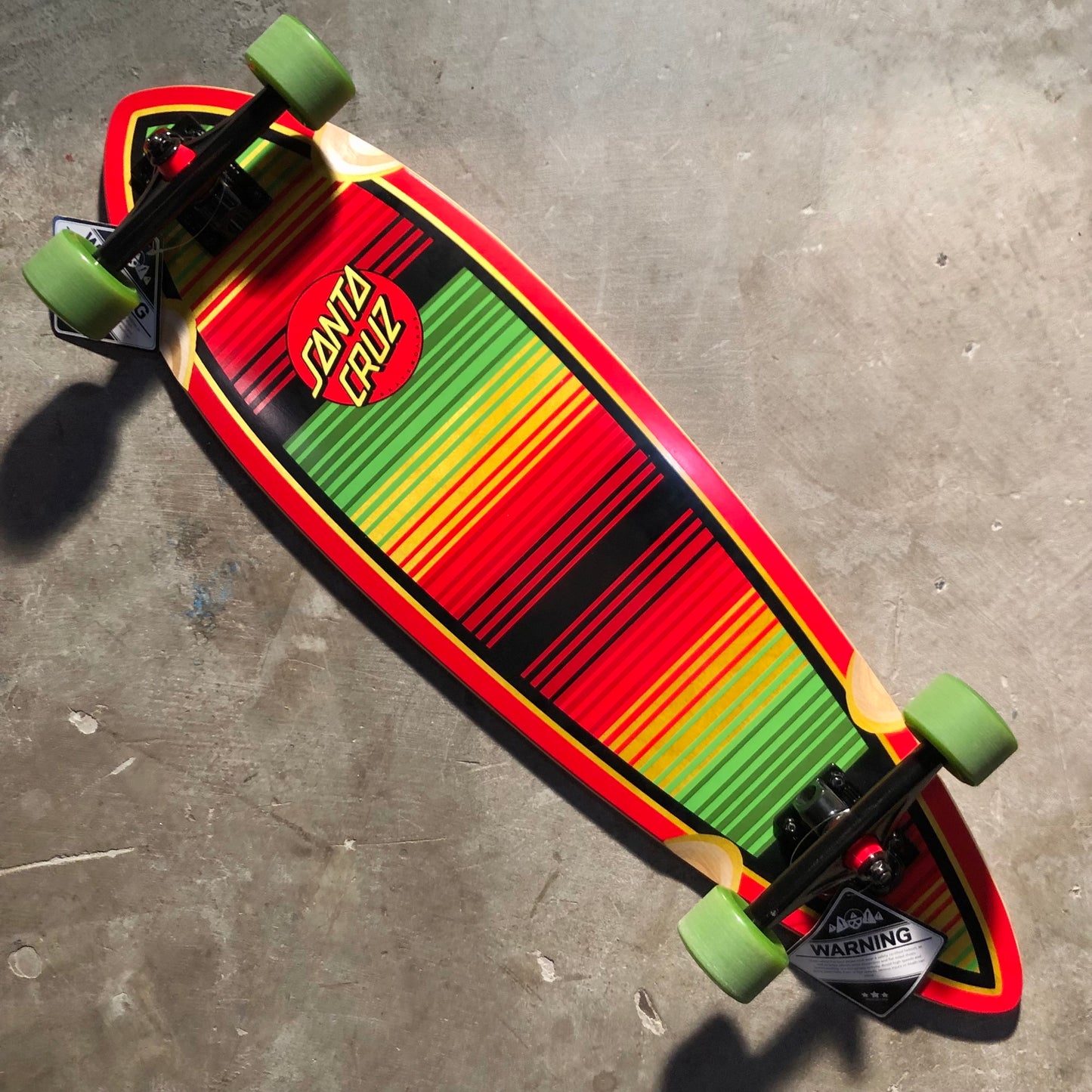 Santa Cruz - Serape Dot Pintail Cruzer Complete - 9.2"