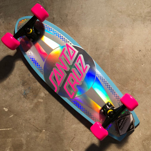 Santa Cruz - Prismatic Dot Shark Cruzer Complete - 8.8"